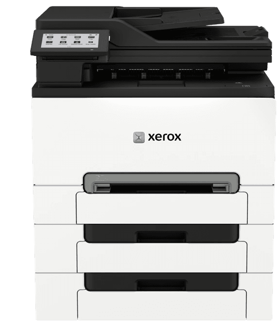 Xerox XC2432 colour multifunction printer, front view